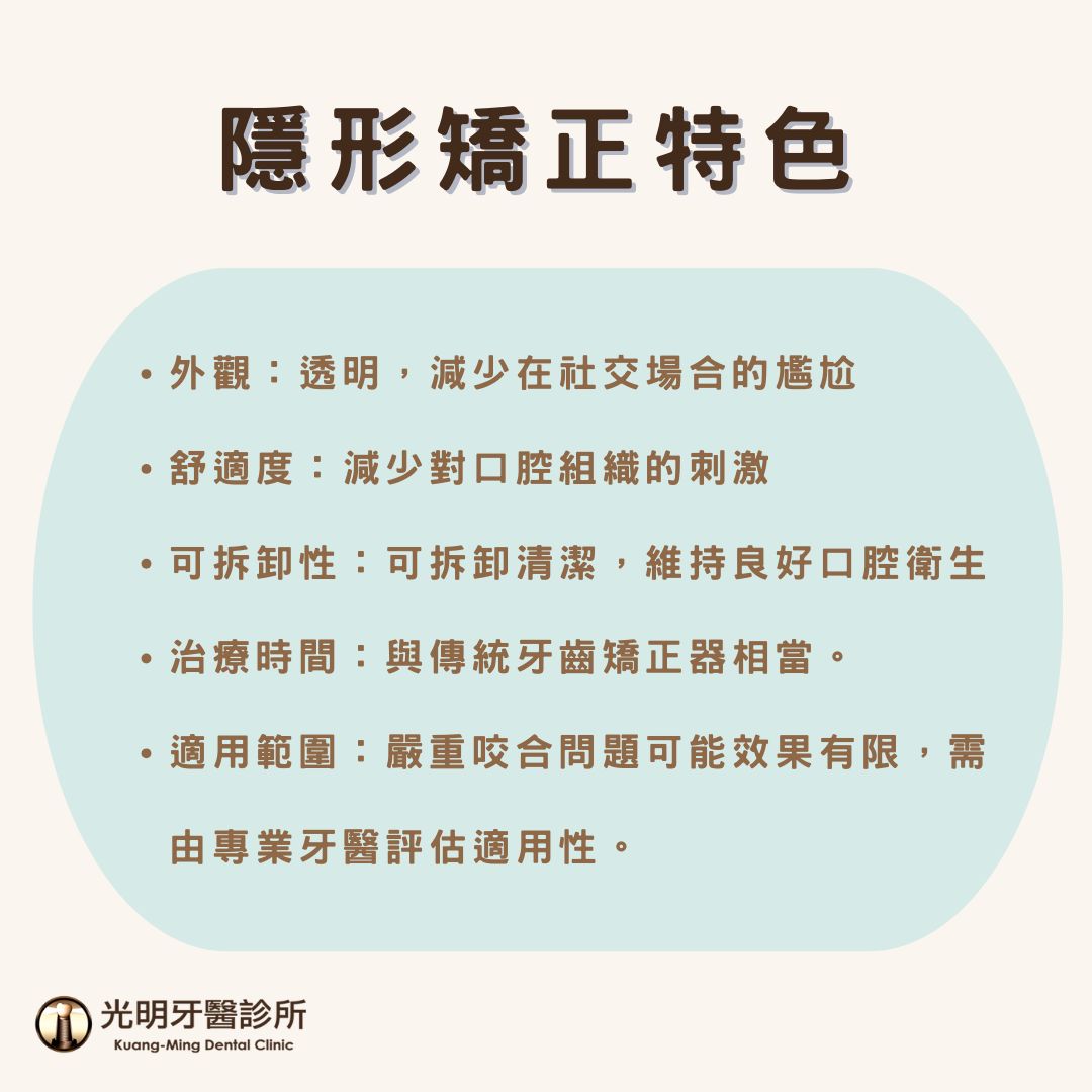 隱型矯正新趨勢,二次矯正的成功秘訣! 1 隱形矯正特色